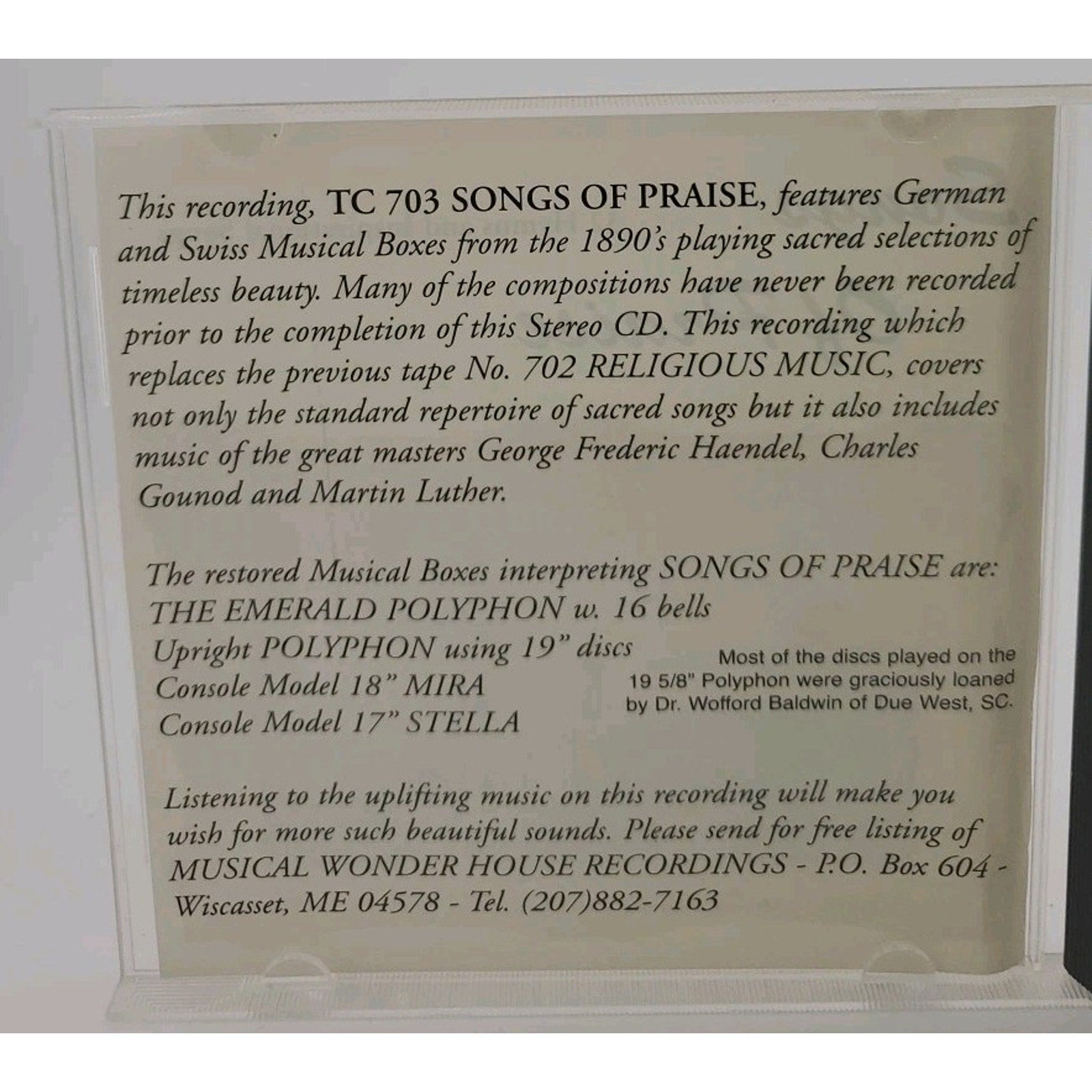 Songs Of Praise 32 Hymns And Inspirational Songs Cd