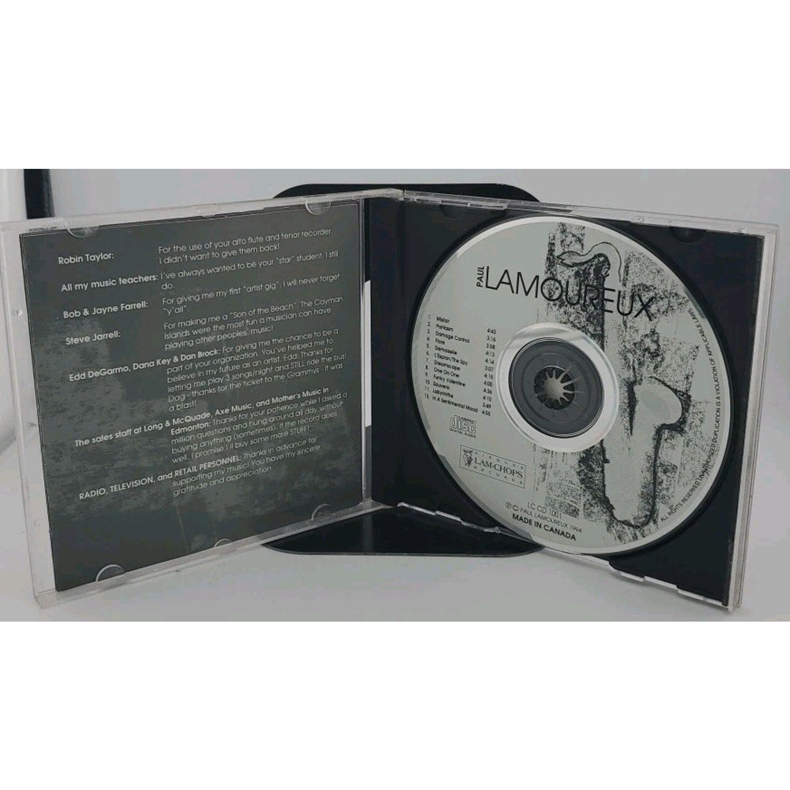 Paul Lamoureux CD