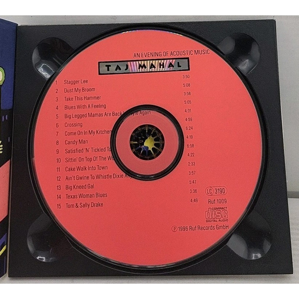An Evening of Acoustic Music by Taj Mahal (CD, Oct-1996, Ruf Records)