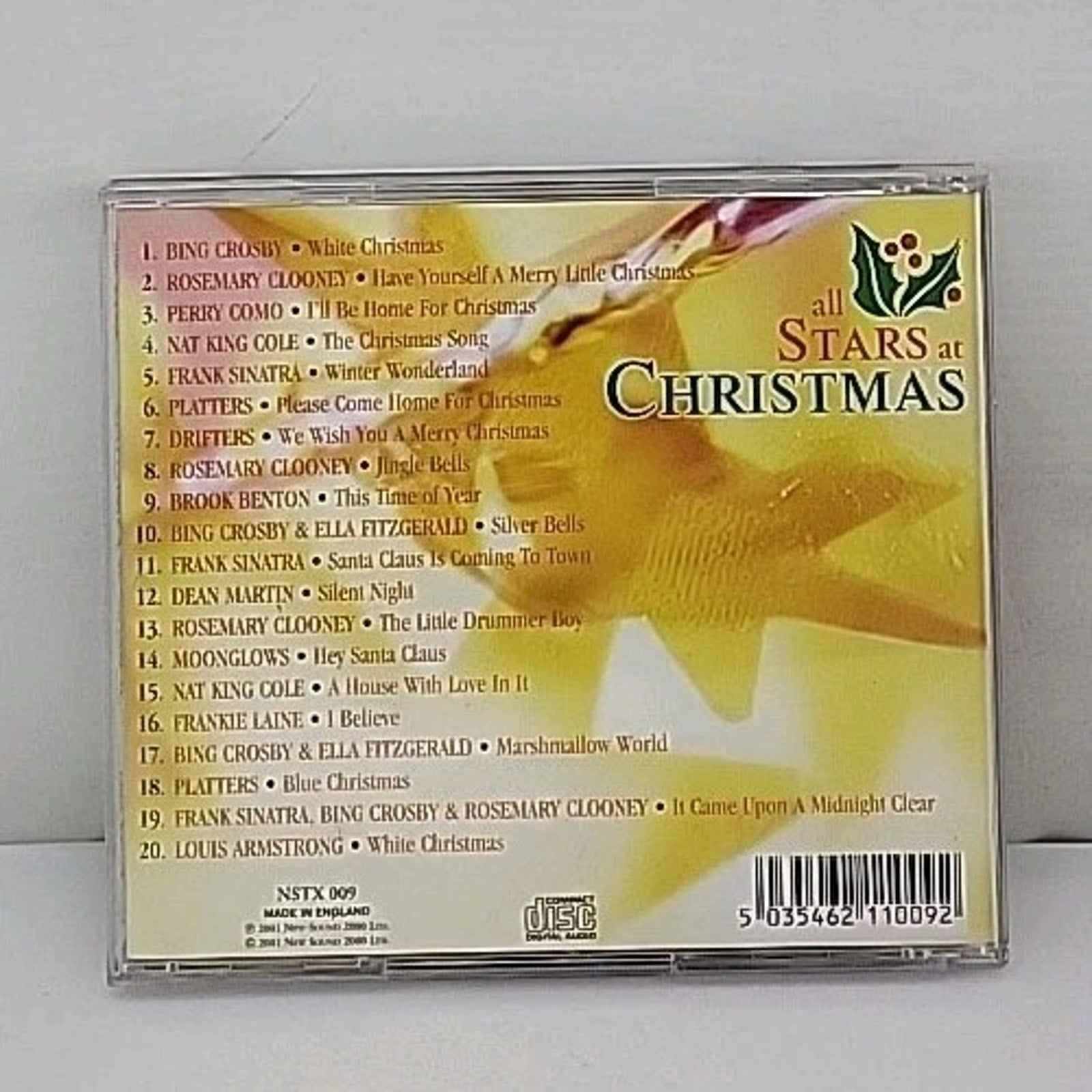 All Stars At Christmas CD Martin Como Fitzgerald Sinatra Platters