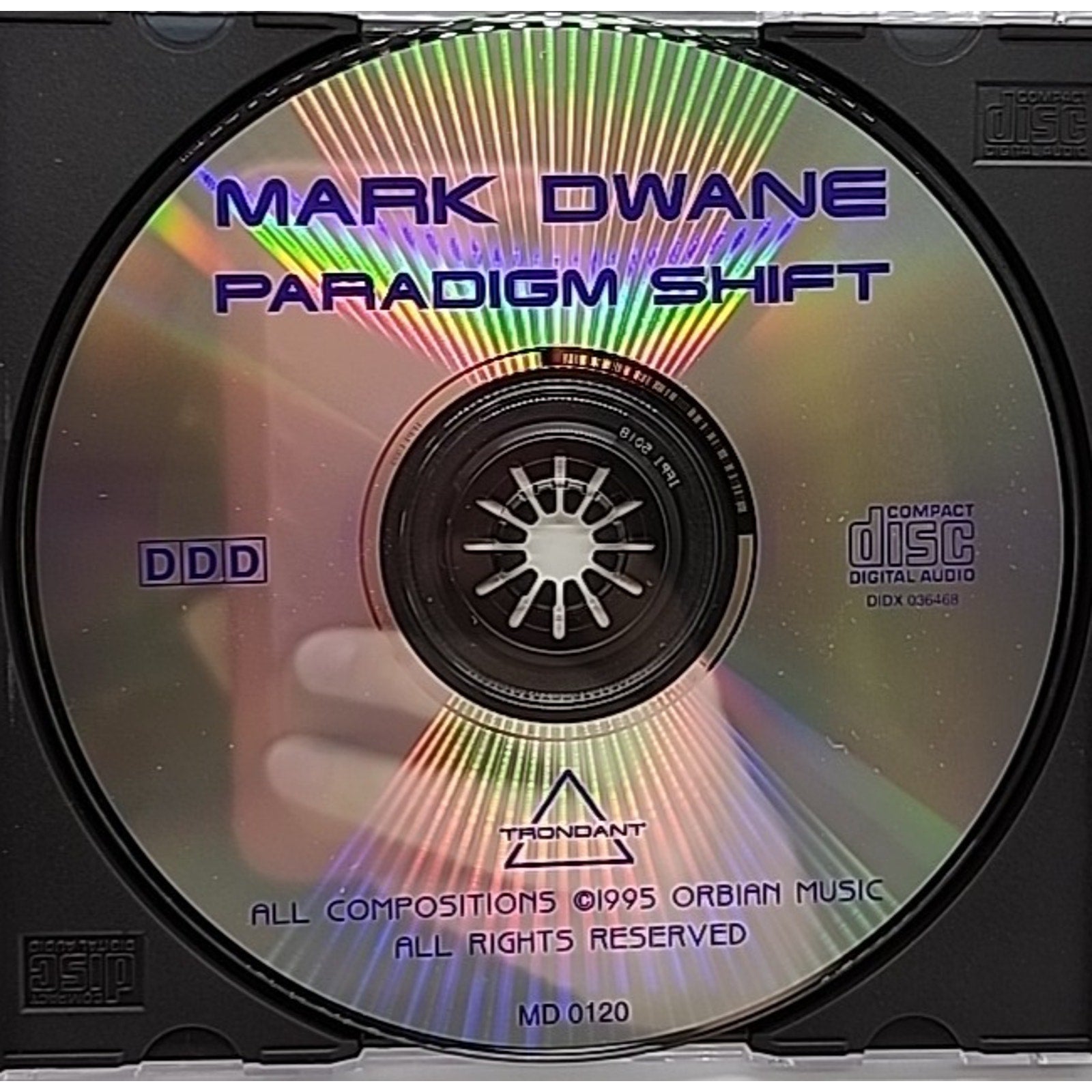Paradigm Shift by Mark Dwane (CD, 2007)