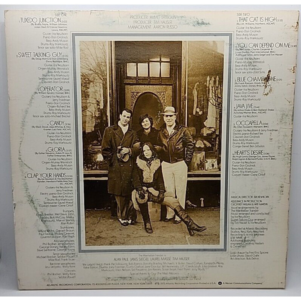 Manhattan Transfer 1975 The Manhattan Transfer (Record)