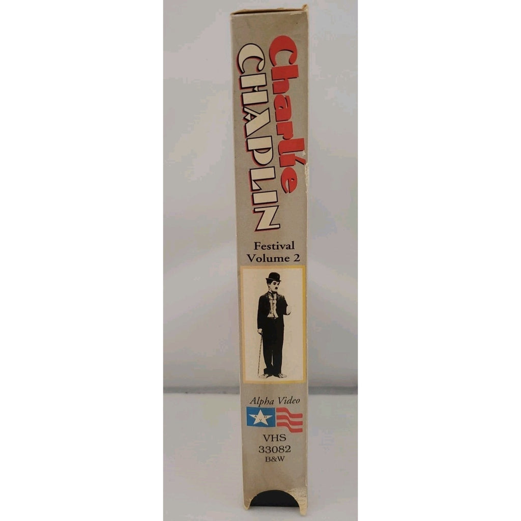 Charlie Chaplin Festival Volume 2 (VHS, 1992) By The Sea - The Bank - Shanghaied