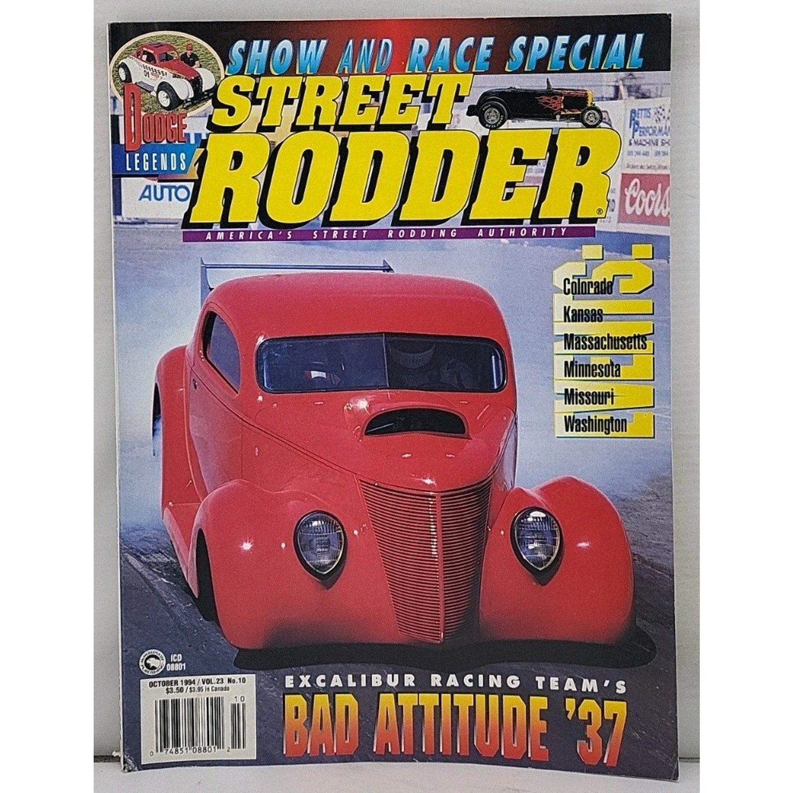 Street Rodder Magazine - October 1994 - Vol. 23 No. 10