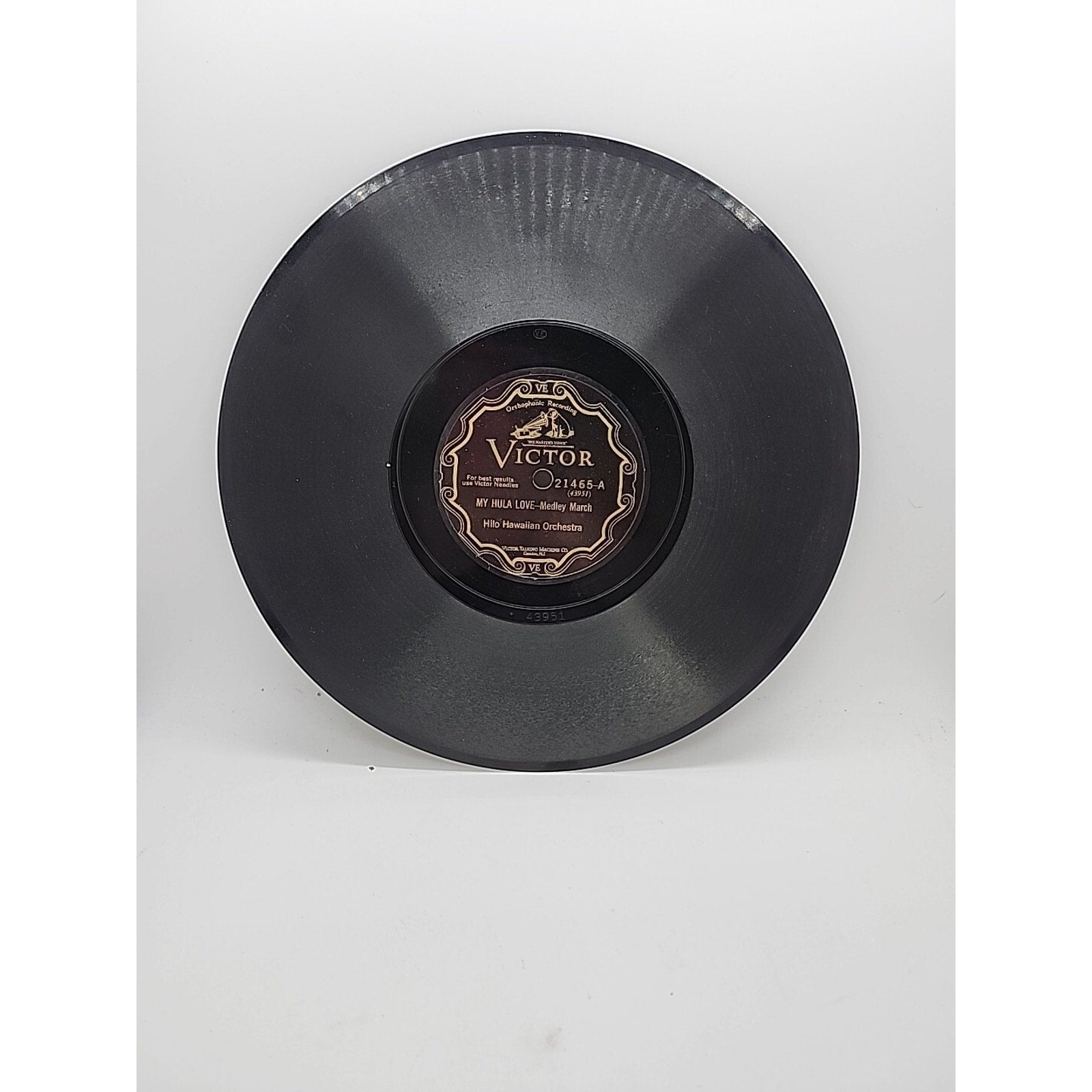 My Hula Love- Medley March Hilo Hawaiian Orchestra (Record)