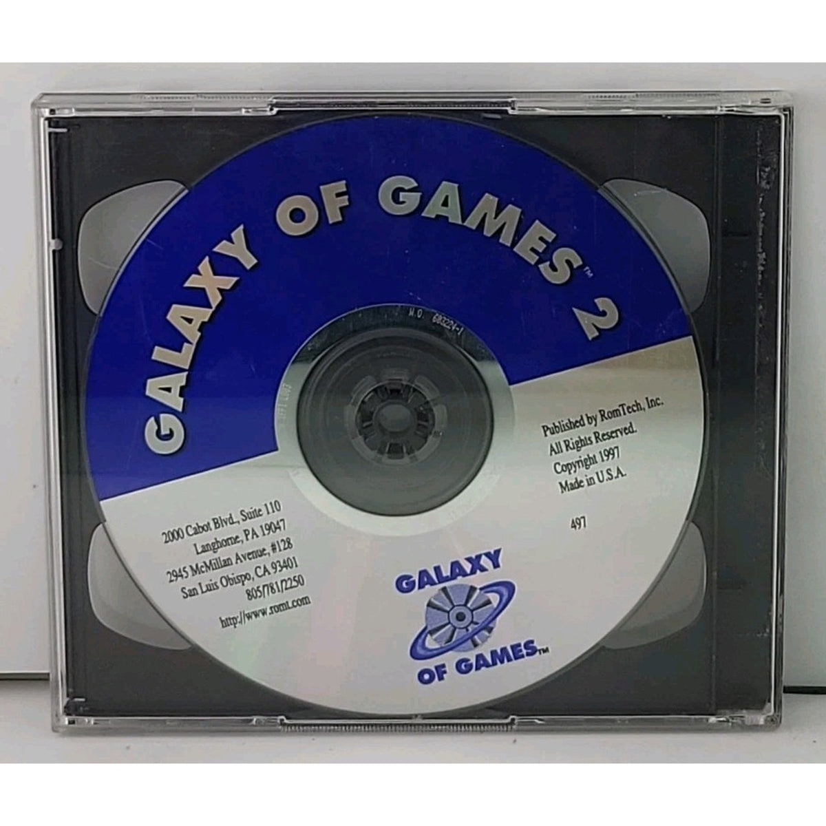 Galaxy Of Games & Galaxy Of Games 2 (2 CD Set) *Discs Only*