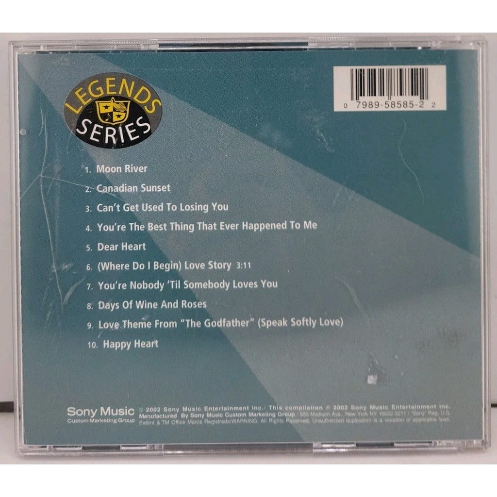 Moon River by Andy Williams (CD, 2003)