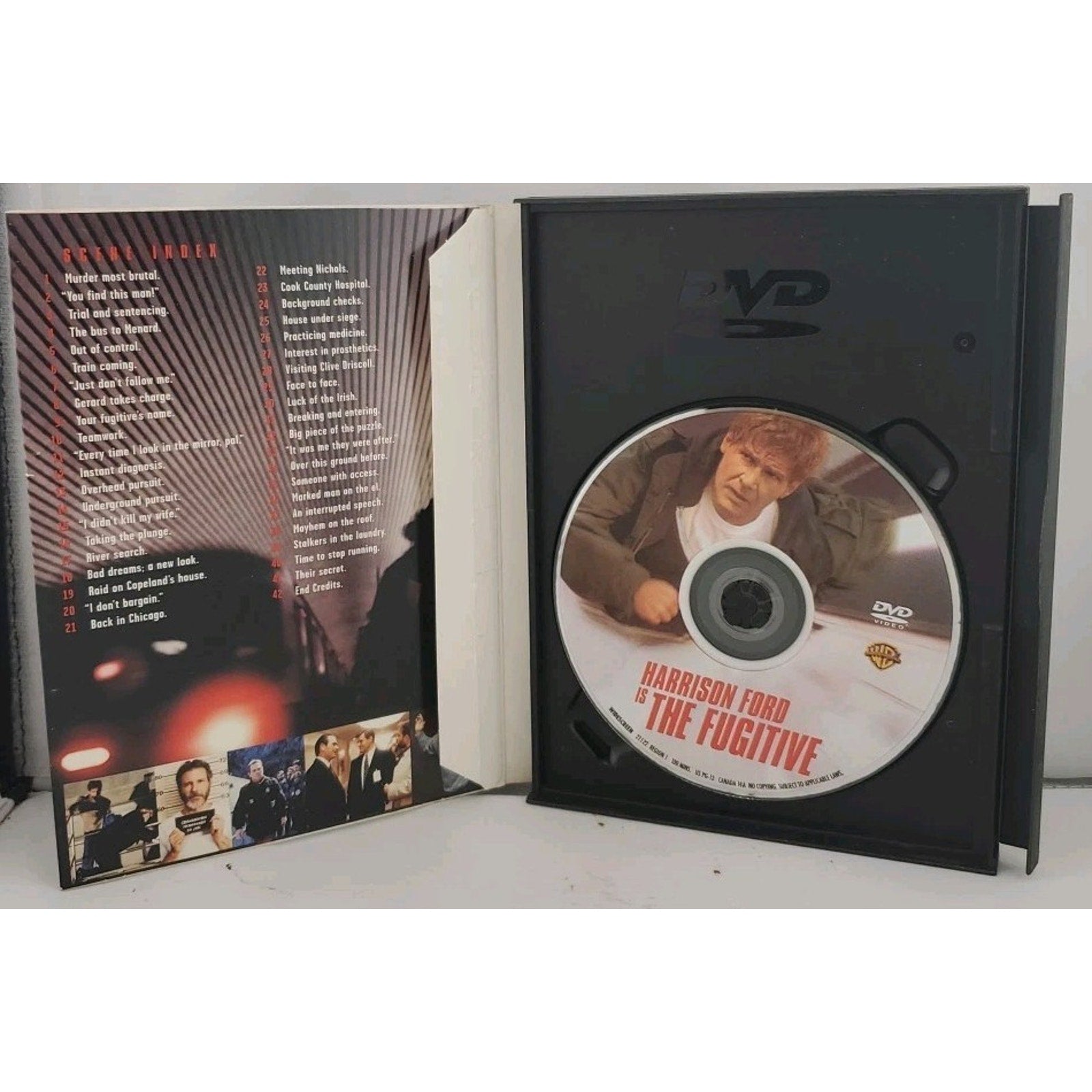 Fugitive (1993) (DVD, 1993)