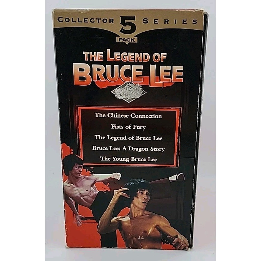 Legend of Bruce Lee - Collection (VHS, 2002, 5-Tape Set)