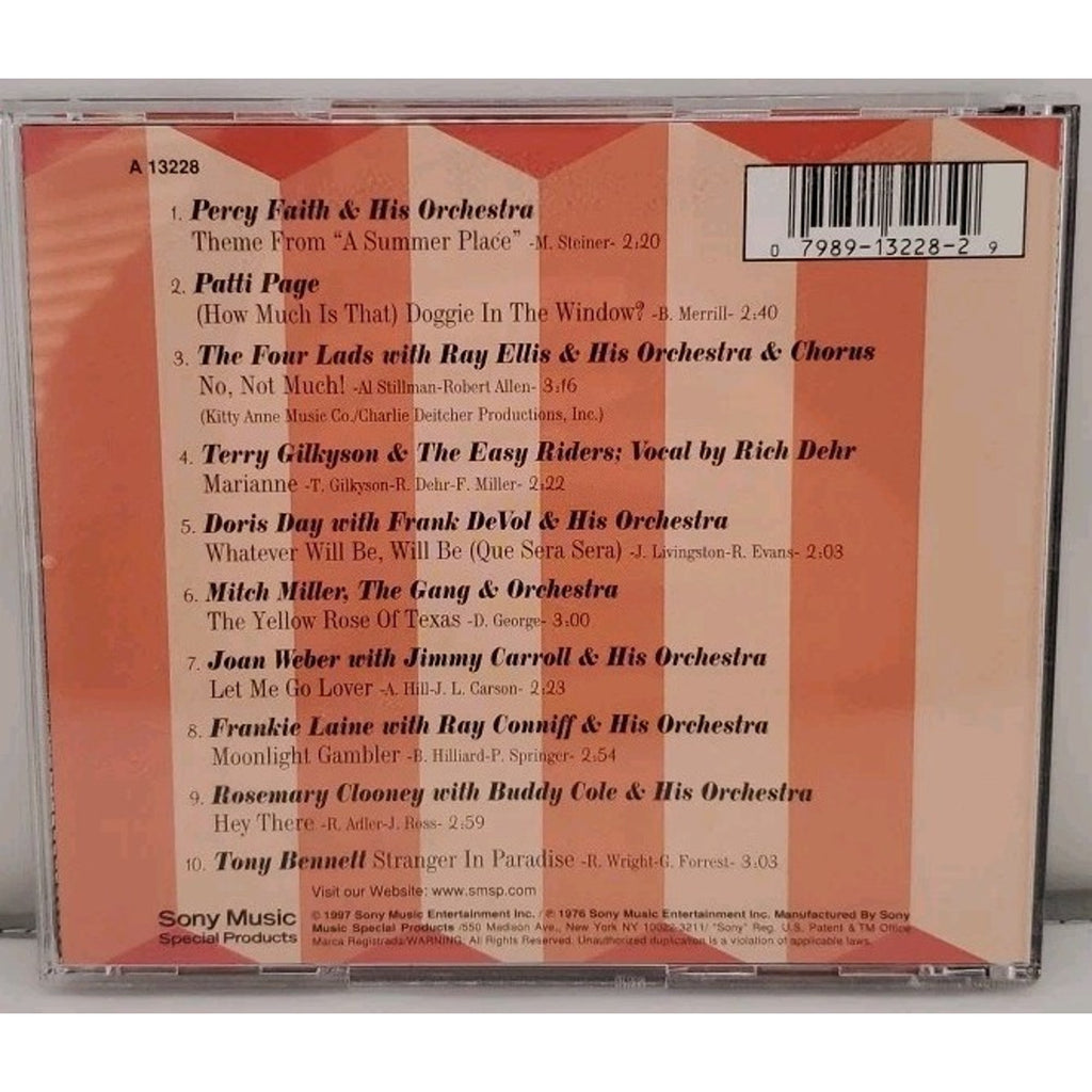 Top Hits of the '50's by Various (CD, 1995)