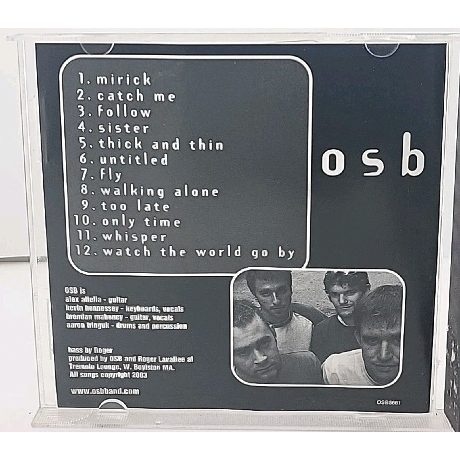 OSB The Grey Area CD