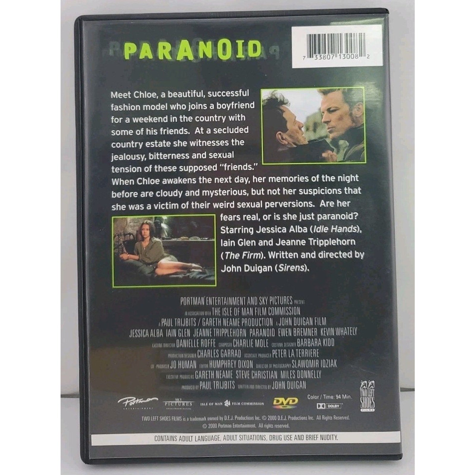 Paranoid DVD