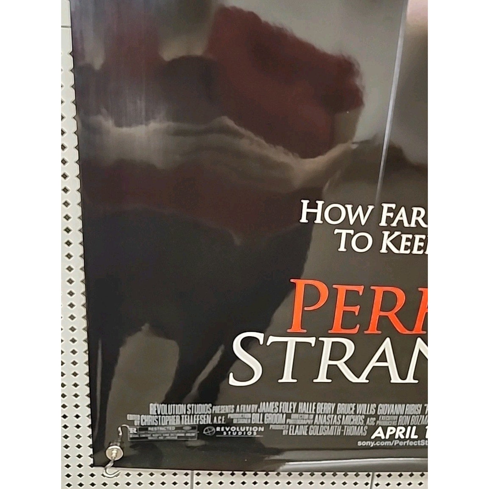 Perfect Stranger- Original DS Movie Poster - Willis 27x40
