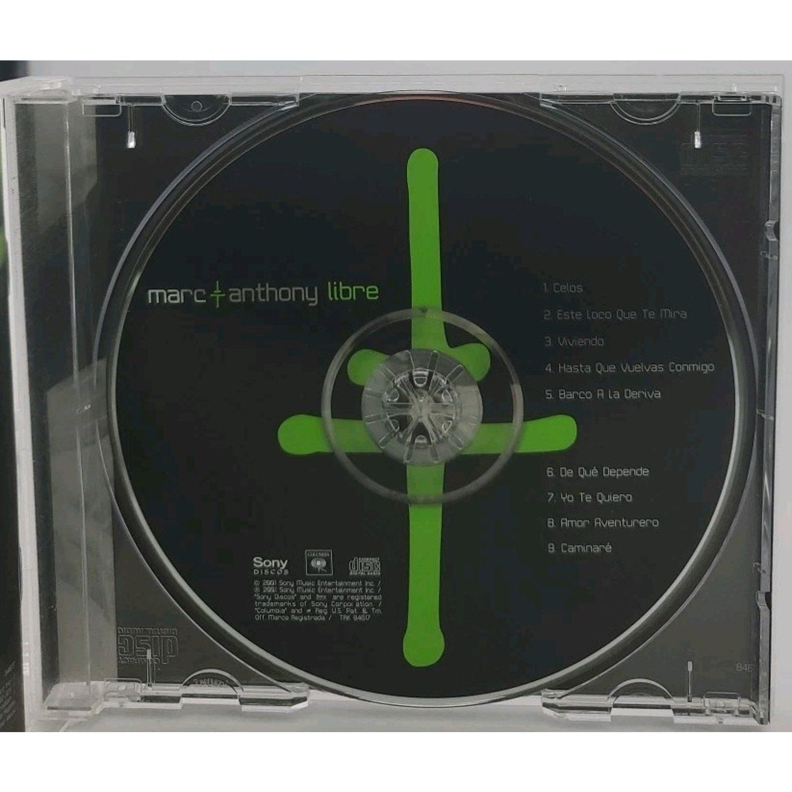Libre by Marc Anthony (CD, Nov-2001, Columbia (USA))