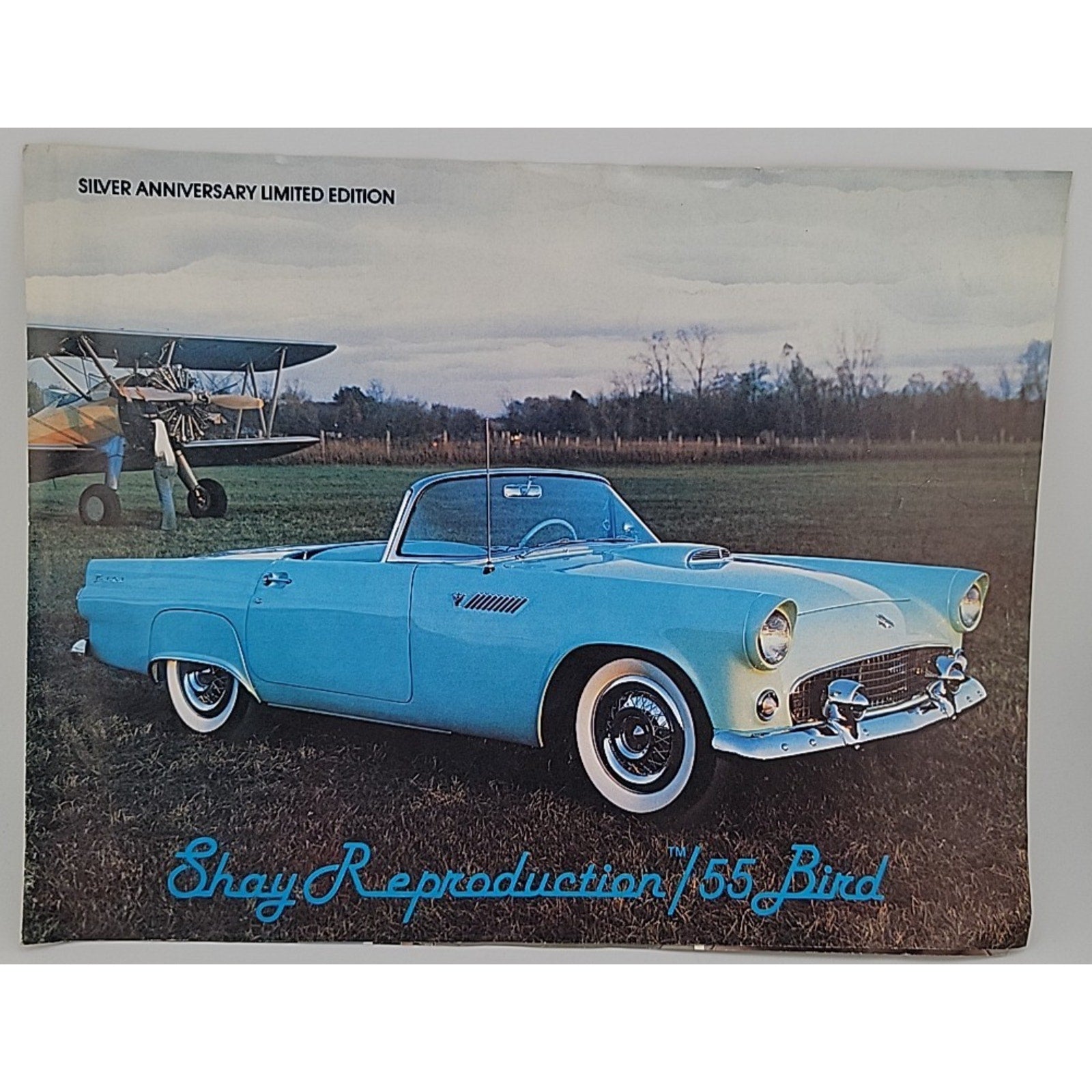 1955 Thunderbird Brochure Folder 1979 Shay Reproduction Original