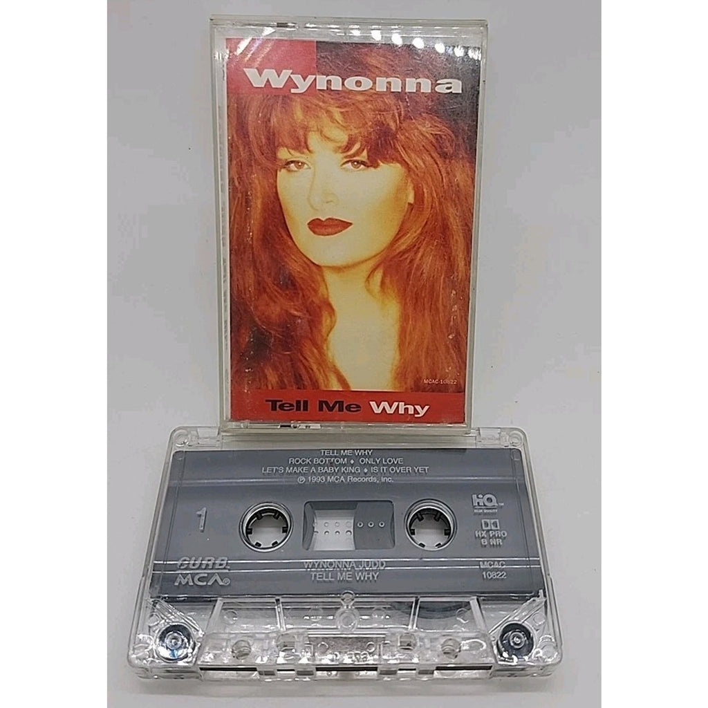 Tell Me Why by Wynonna Judd (Cassette, May-1993, Curb/MCA)