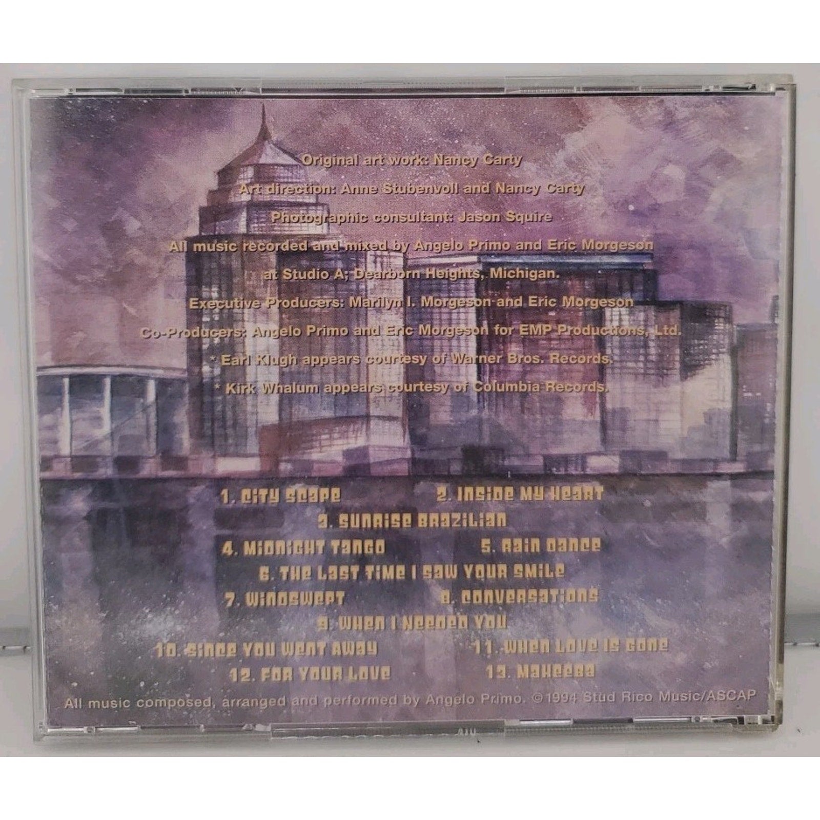 City Scape Angelo Primo (CD)