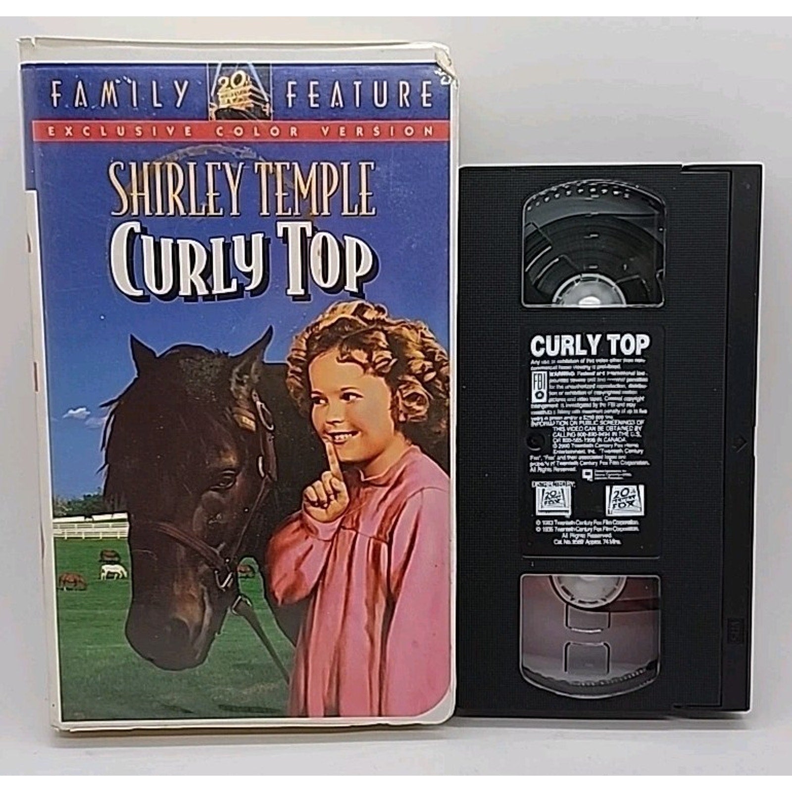 Curly Top (VHS, 1994)