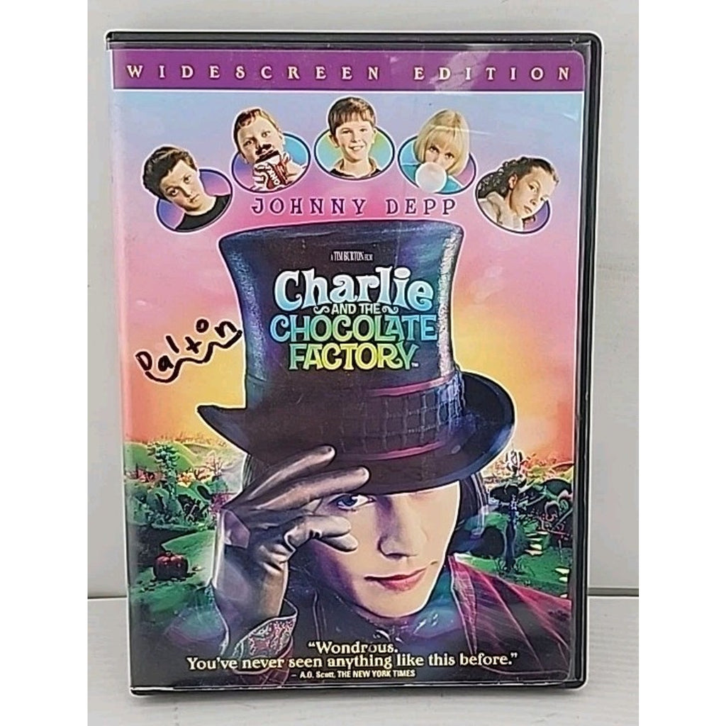 Charlie and the Chocolate Factory (DVD, 2005)