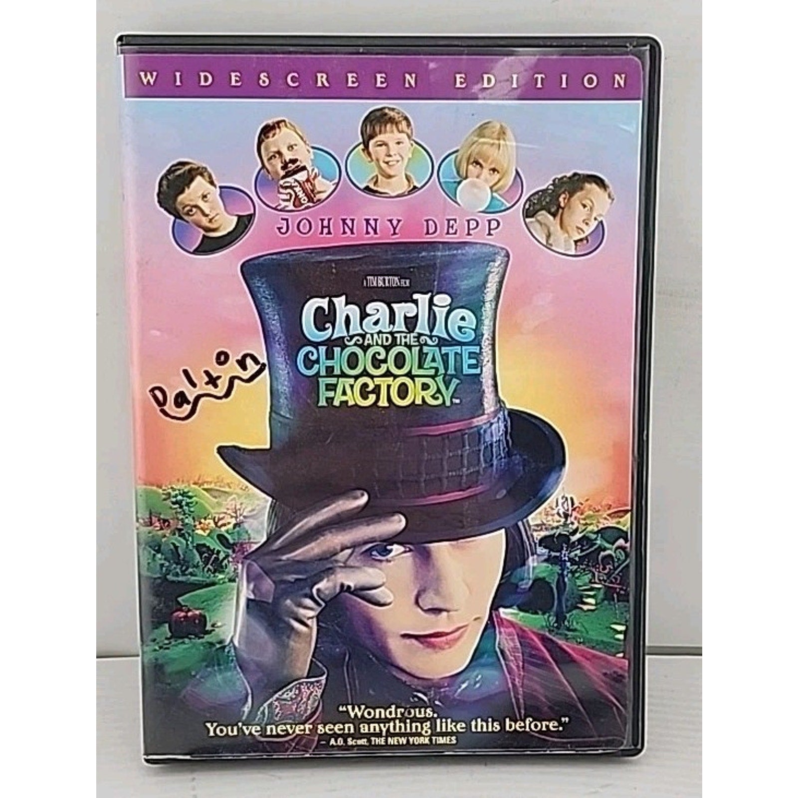 Charlie and the Chocolate Factory (DVD, 2005)