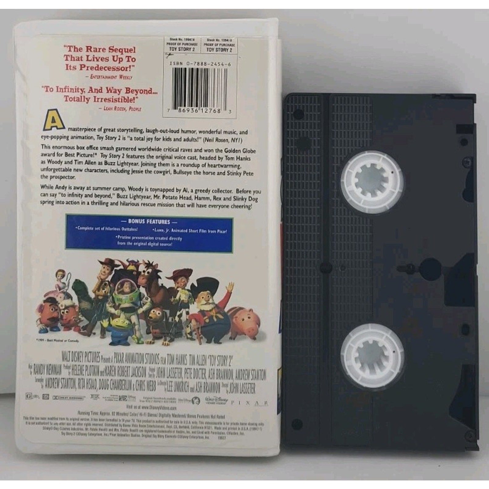 Toy Story 2 (VHS, 2000)