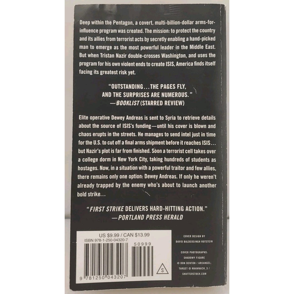 First Strike : A Thriller by Ben Coes (2017, Us-Tall Rack Paperback)