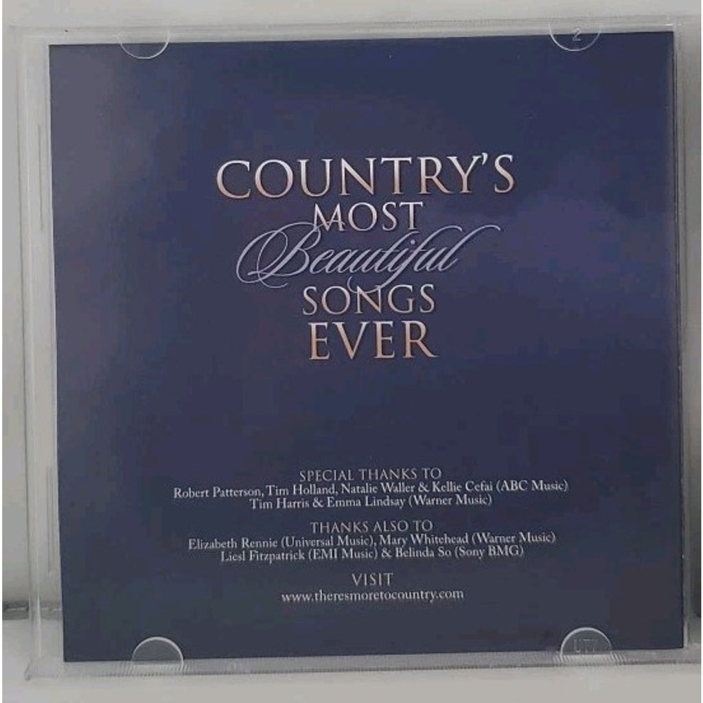 Country's Most Beautiful Songs Ever by Various (CD, 2008)