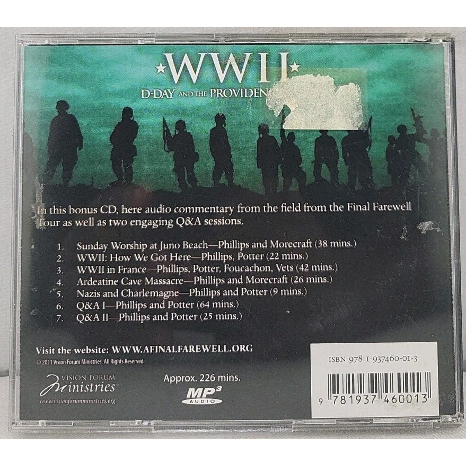 WWII D-Day And The Providence Of God CD