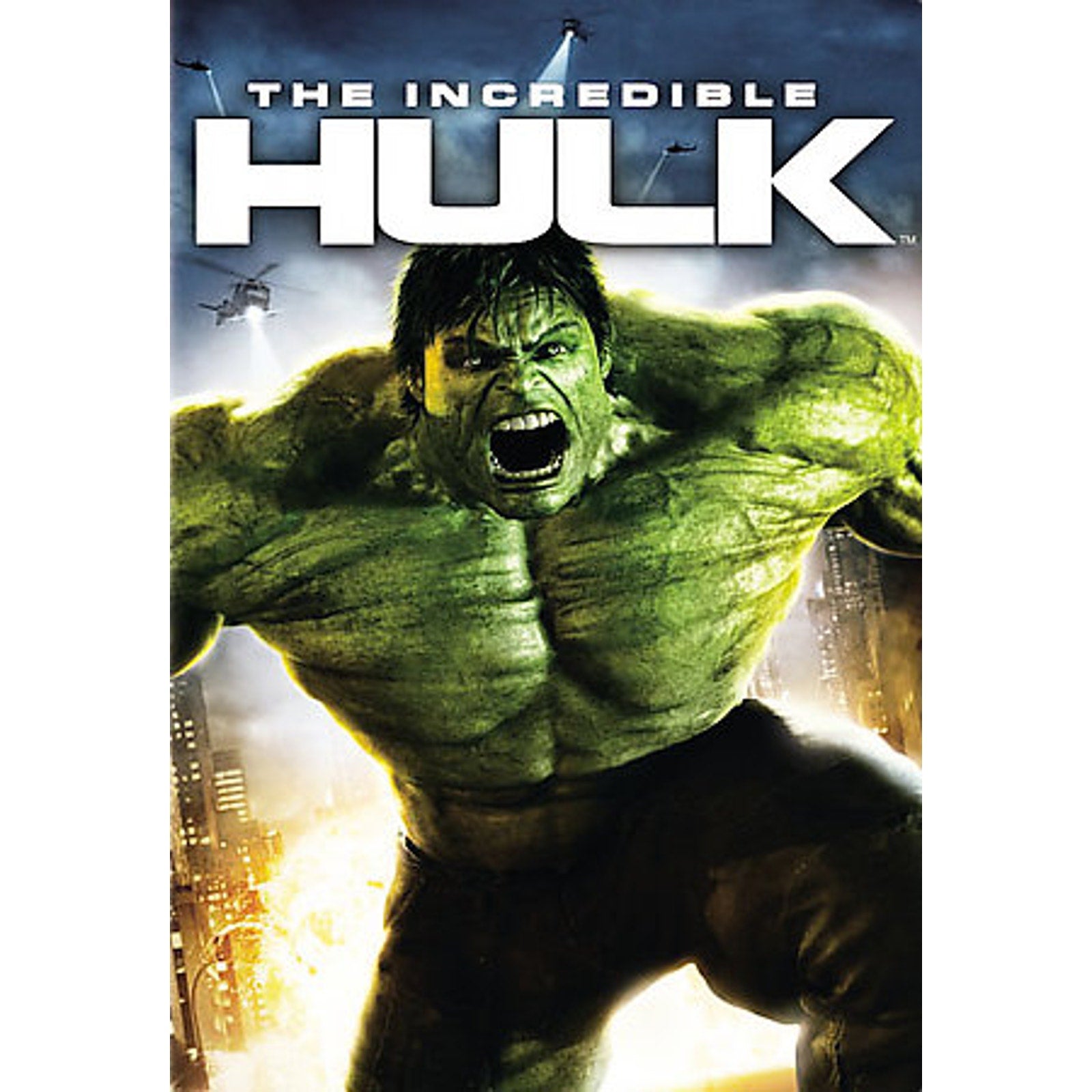 The Incredible Hulk (DVD, 2008, Full Frame)