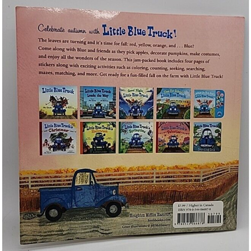 Little Blue Truck Farm Sticker Fun! by Alice Schertle (2013, Picture Book)