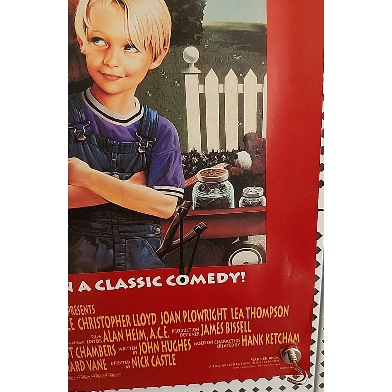 Dennis The Menace Original 27.5x17 Promotional Movie Poster