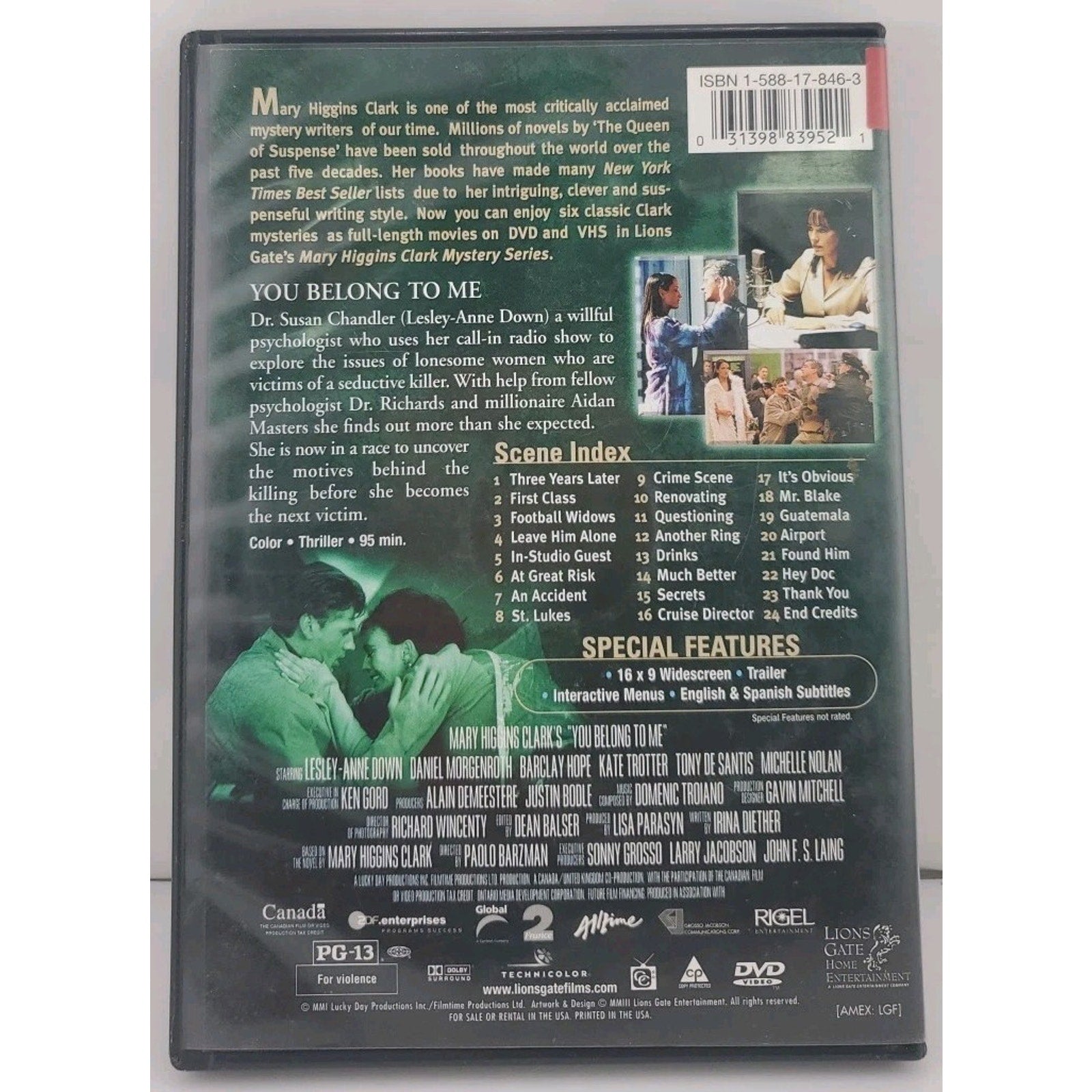 You Belong to Me (DVD, 2001)