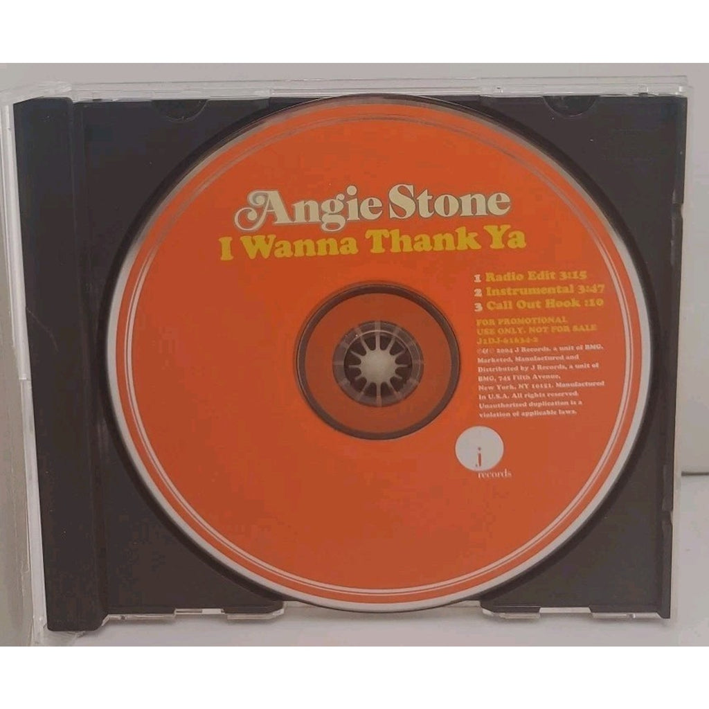 Angie Stone I Wanna Thank Ya CD