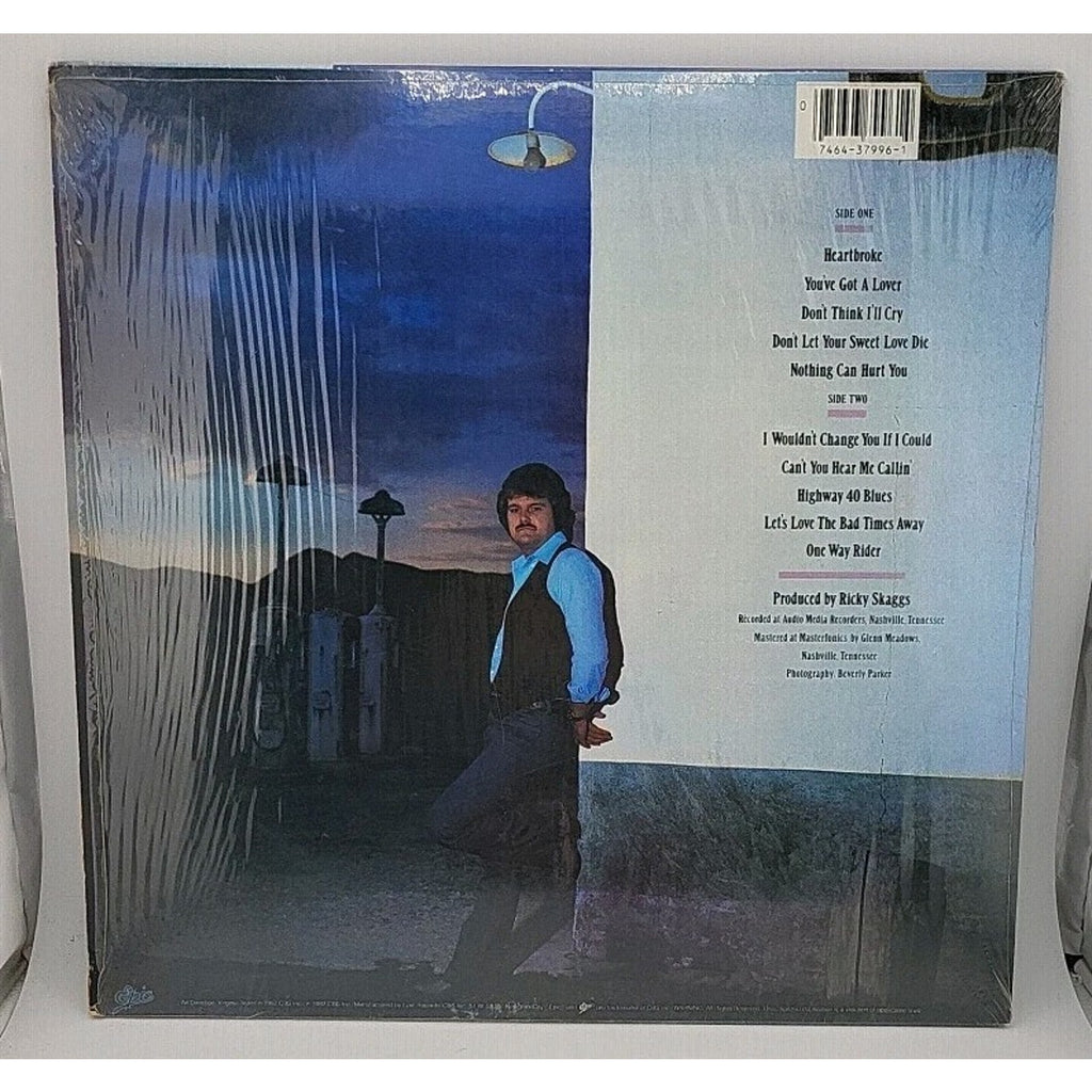 1982 Ricky Skaggs "Highways and Heartaches" Vinyl LP Epic (FE 37996)