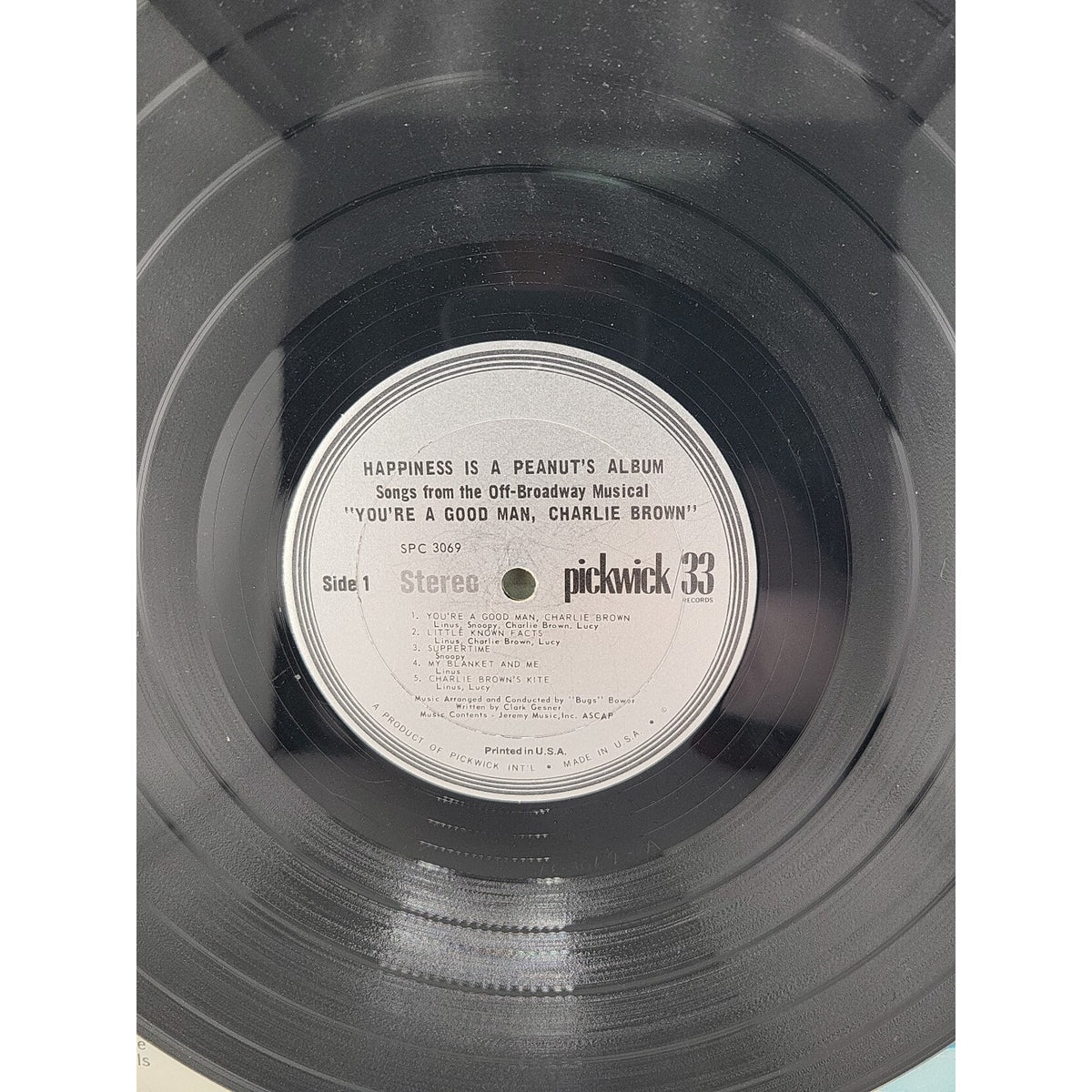 You're a Good Man, Charlie Brown LP 1967 Record Vintage
