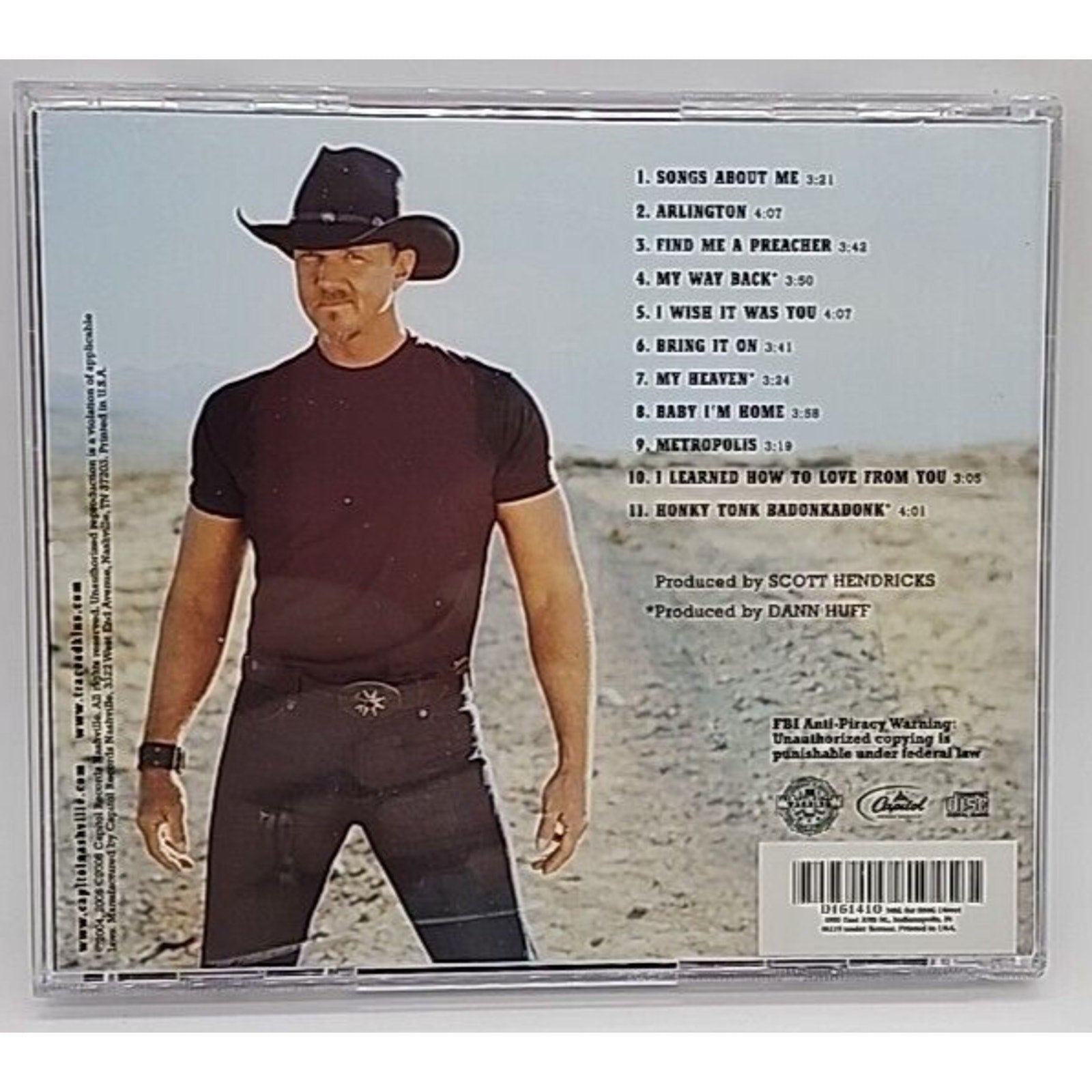 Songs About Me by Trace Adkins (CD, Mar-2005, Capitol Nashville)