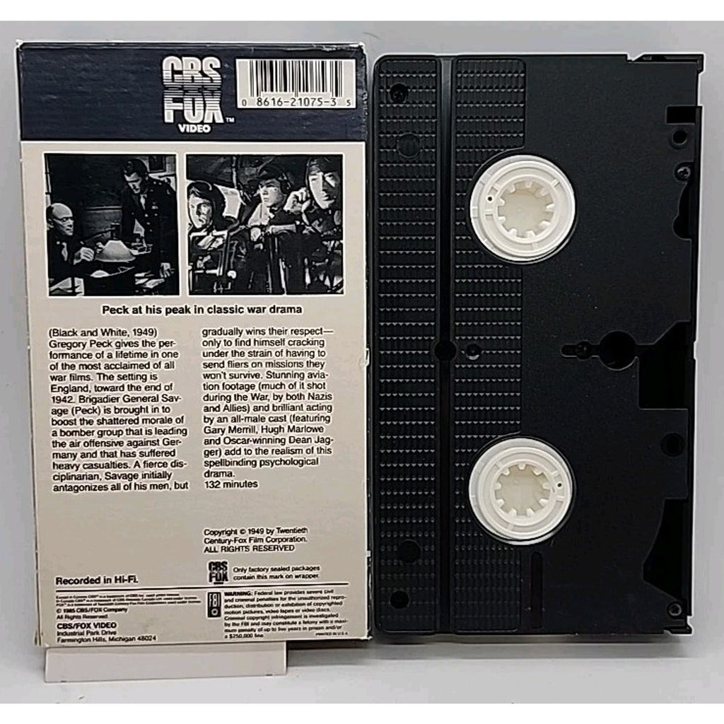Twelve O'clock High (VHS, 1949)