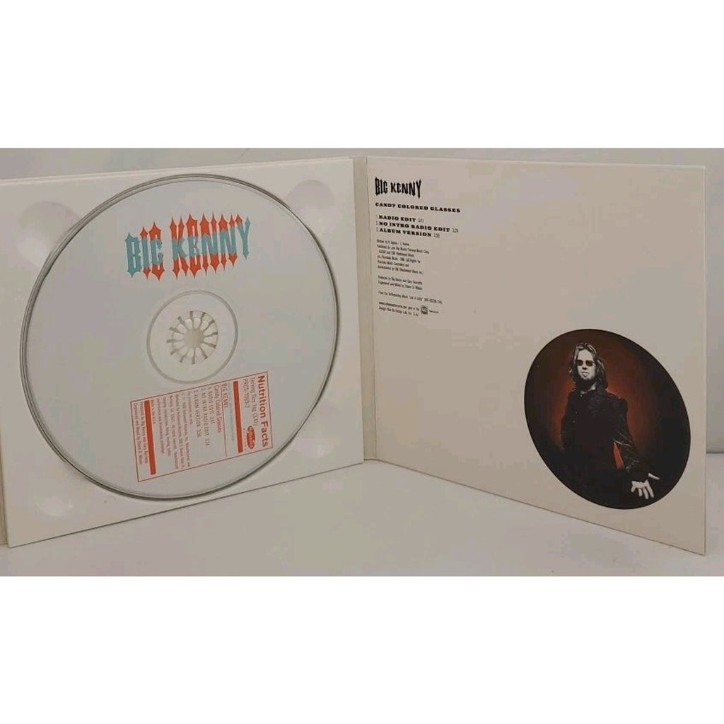 Big Kenny Candy Colored Glasses Promo CD 1999 Radio Edit