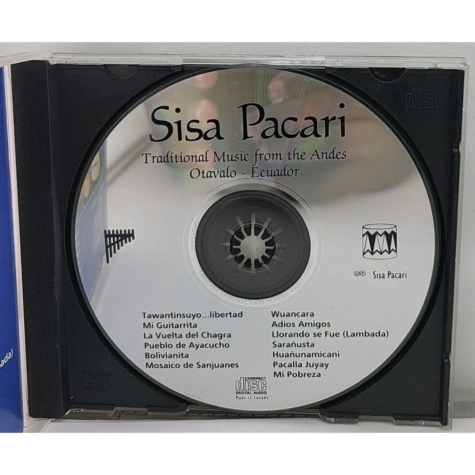 Sisa Pacari – Traditional Music From The Andes (CD)