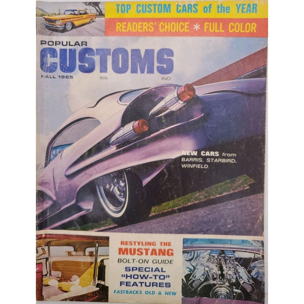 Popular Customs Magazine Fall 1965