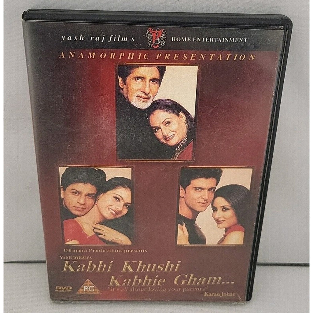Kabhi Khushi Kabhie Gham... (DVD, 2001) Amitabh Bachchan