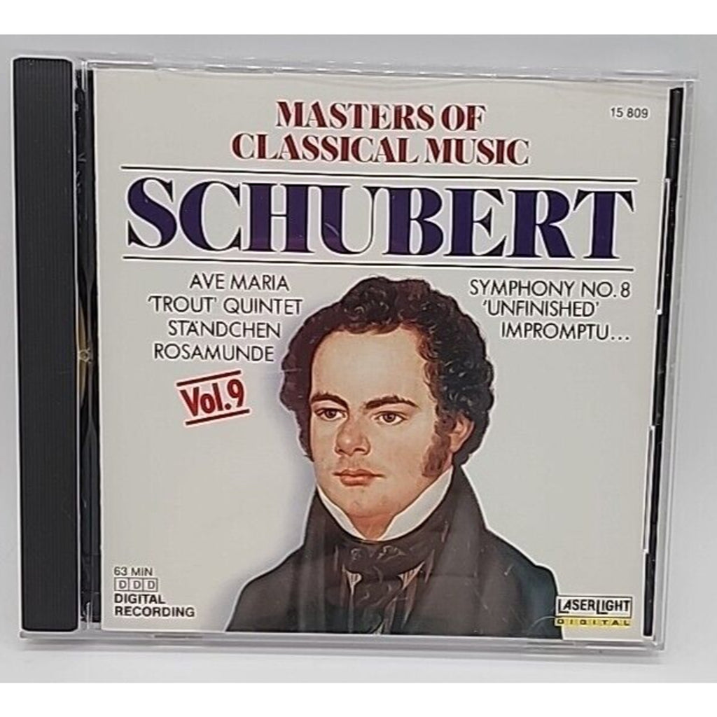 Masters of Classical Music by F. Schubert (CD, 1990)