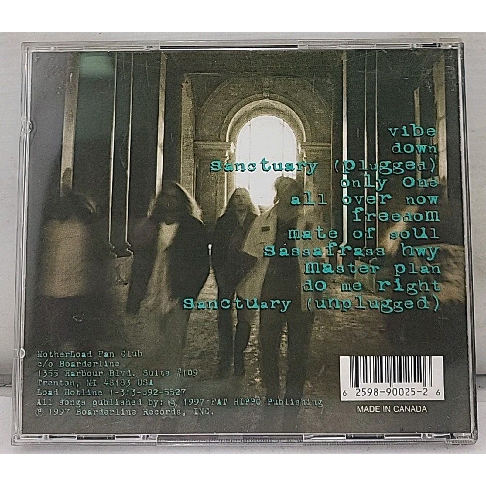 Control by Motherload (CD, 1997, Boarderline Records)
