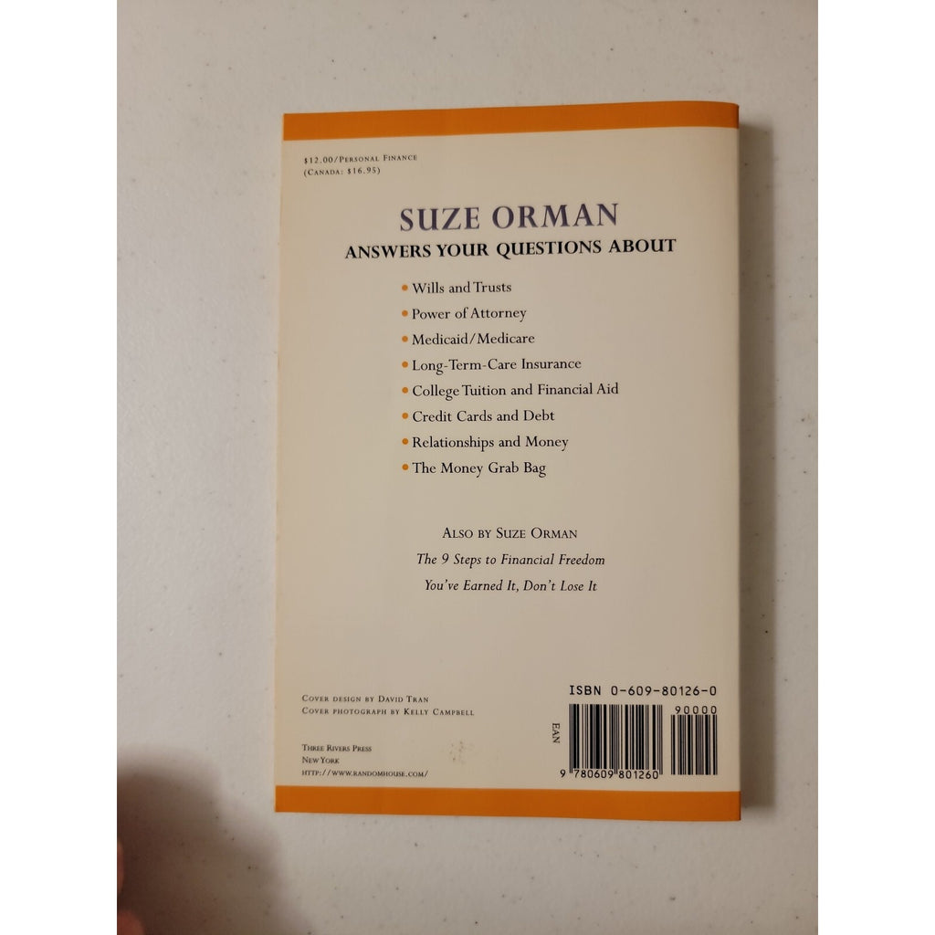 Ask Suze by Suze Orman (1998, Trade Paperback)