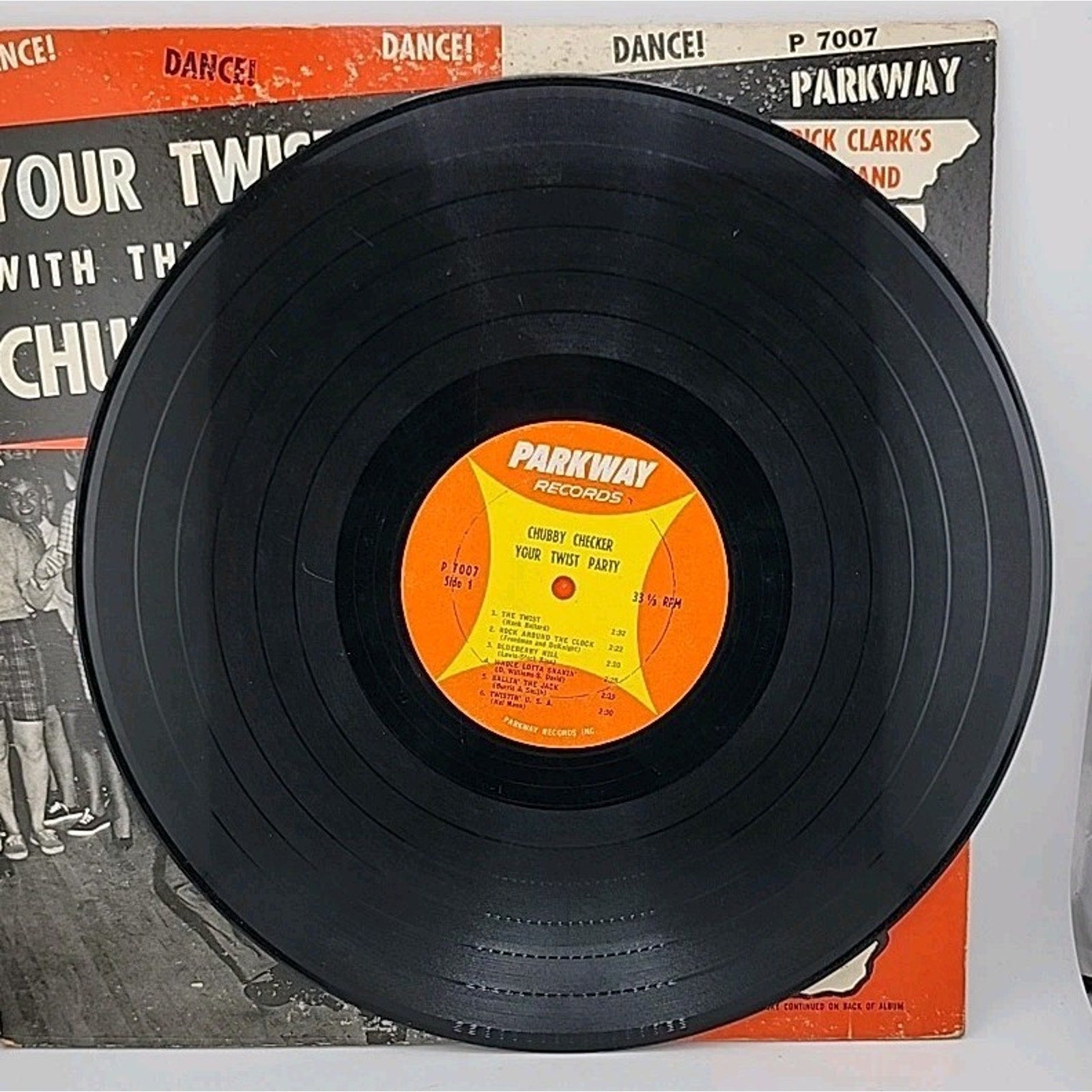 Chubby Checker – Your Twist Party LP (Parkway P-7007) Original 1961
