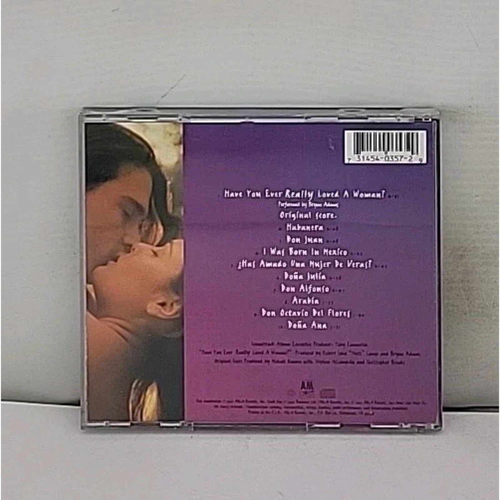 Don Juan De Marco (Original Soundtrack) by Various (CD, 1995)