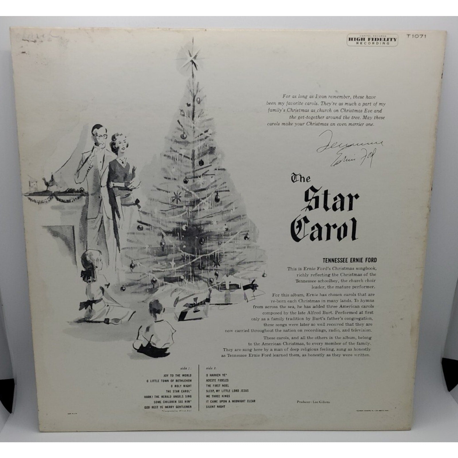 Tennesee Ernie Ford - The Star Carol (Record)