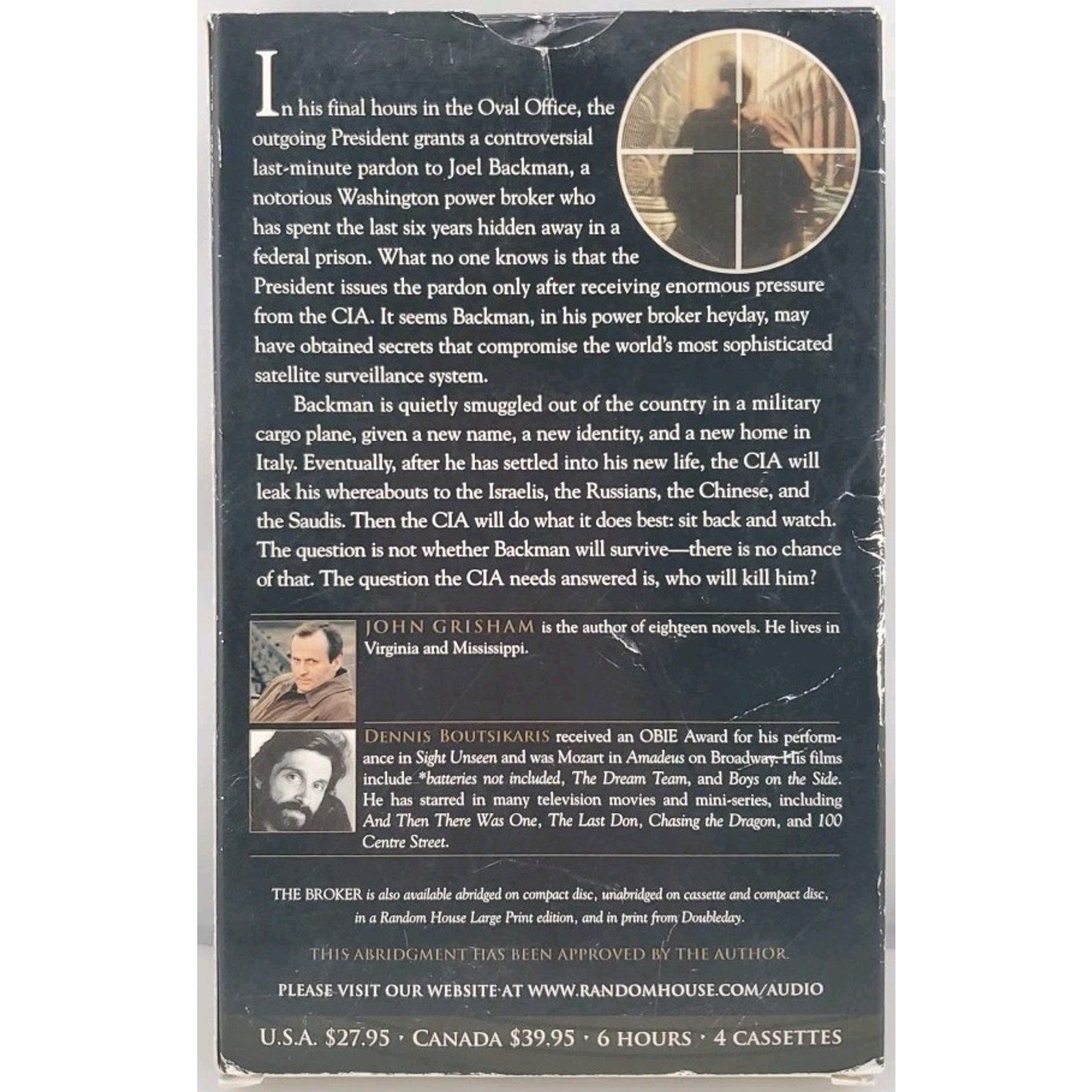 The Broker By John Grisham Cassettes