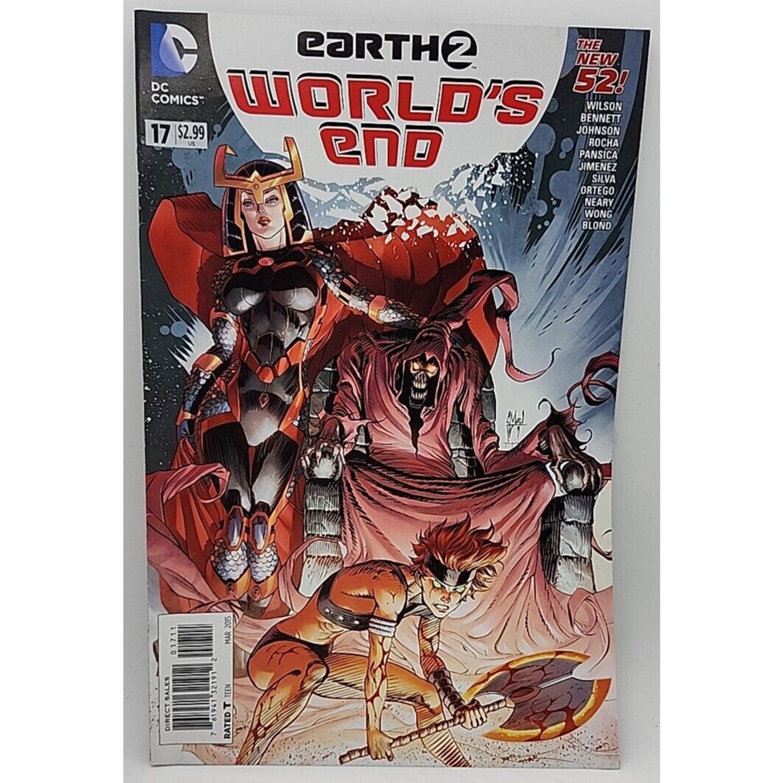 DC Comics The New 52 Earth 2 World's End #17 (2015)
