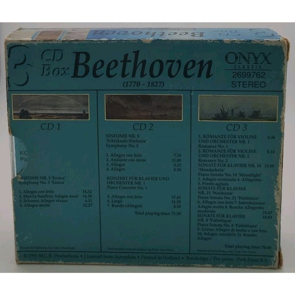Onyx Classix Beethoven (3 CD SET)